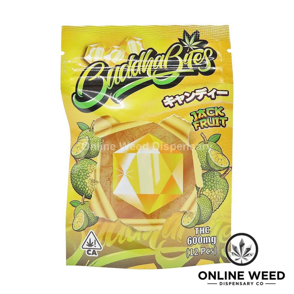 Buddha Bites THC Infused Gummies 600mg – Jackfruit