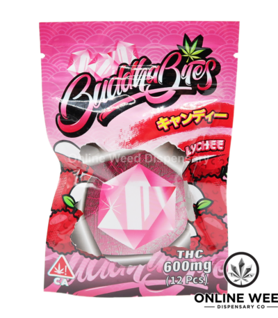 Buddha Bites THC Infused Gummies 600mg - Lychee