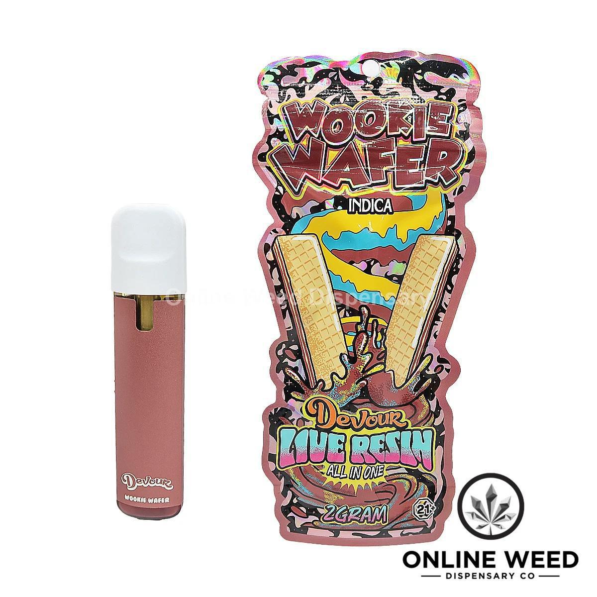 Devour 2g Live Resin All-In-One Disposable Vape - Wookie Wafer Devour 2g Live Resin All-In-One Disposable Vape - Wookie Wafer