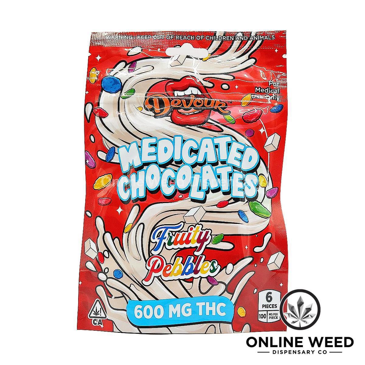 Devour 600mg THC Medicated Chocolates - Fruity Cereal Devour 600mg THC Medicated Chocolates - Fruity Cereal