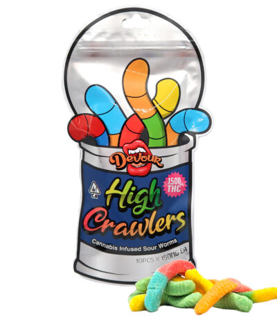 Devour High Crawlers Gummies 1500mg