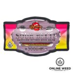 Devour Sour Belts - Pink Lemonade 3000mg