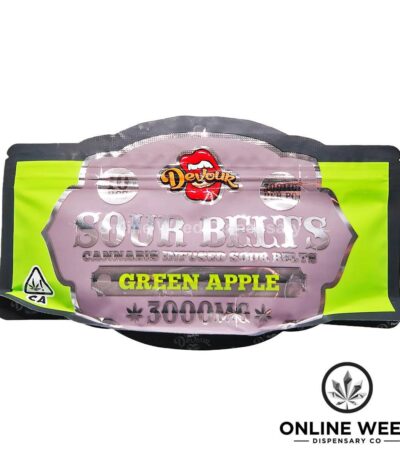 Devour Sour Belts - Sour Apple 3000mg