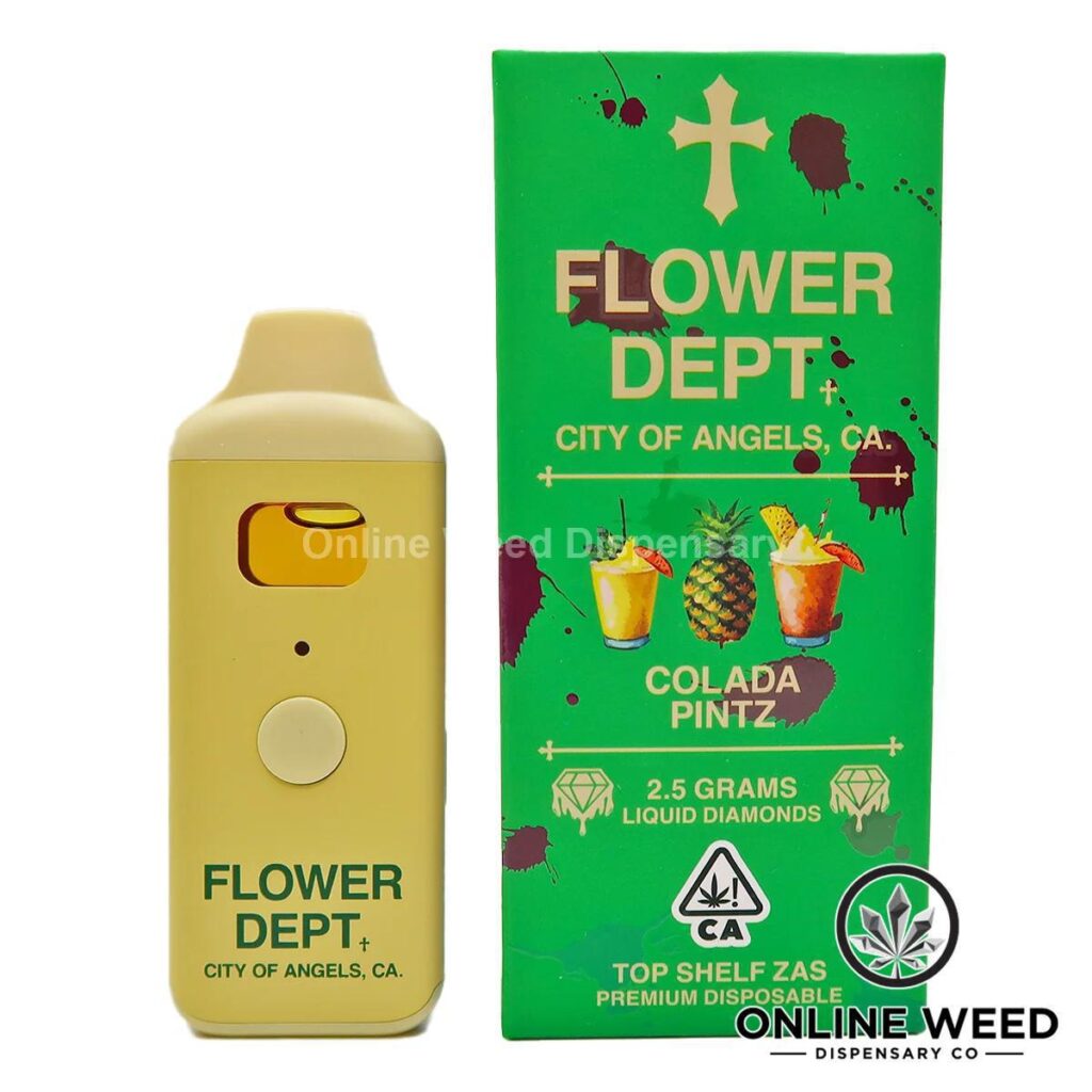 Flower Department 🌼 Liquid Diamond Disposable Vape 2.5g 🔥 - Colada Pintz
