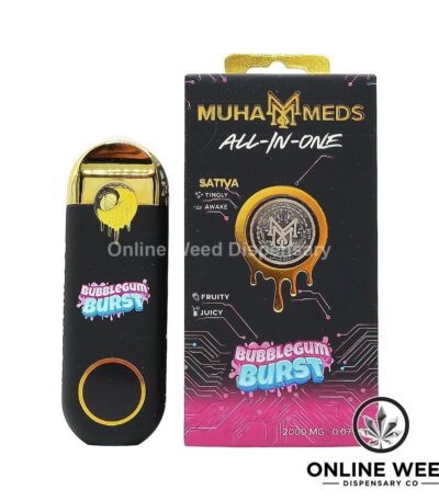 Muha Meds 2g All-In-One Disposable Vape - Bubblegum Burst