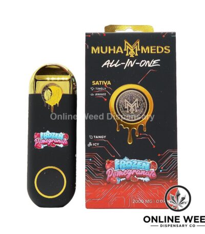 Muha Meds 2g All-In-One Disposable Vape - Frozen Pomegranate
