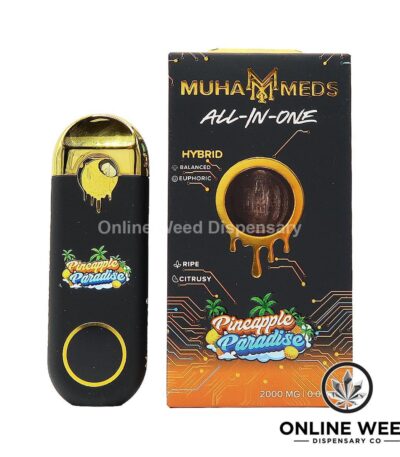 Muha Meds 2g All-In-One Disposable Vape - Pineapple Paradise