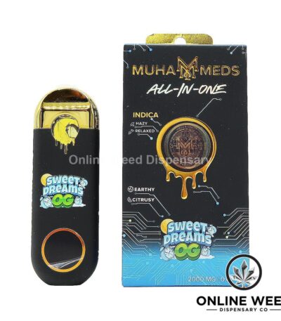 Muha Meds 2g All-In-One Disposable Vape: Sweet Dreams OG