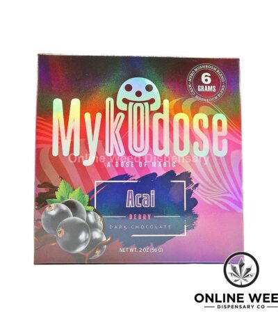 Mykodose 6g Magic Mushroom Chocolate - Acai Berry