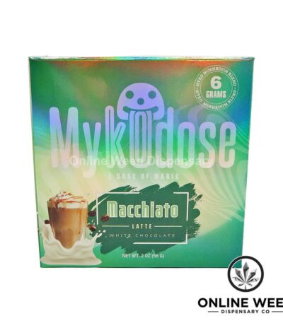 Mykodose 6g Magic Mushroom Chocolate - Macchiato Latte
