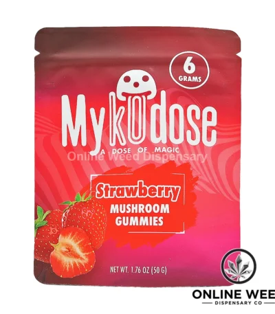 Mykodose 6g Magic Mushroom Gummies - Strawberry