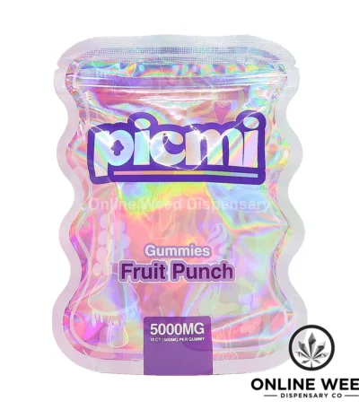Picmi 5000mg Shroom Gummies - Fruit Punch