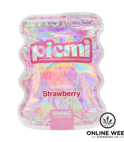 Picmi 5000mg Shroom Gummies - Strawberry