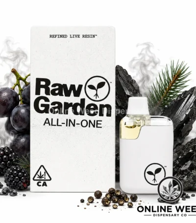 Raw Garden 1g Live Resin Disposable Vape - Carbon Fiber