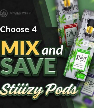 Stiiizy 1G Pods – Mix & Match – Pick Any 4