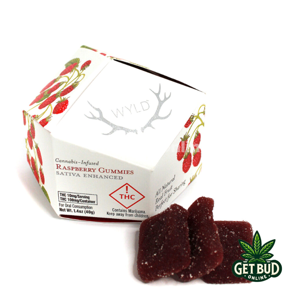 WYLD THC Edibles - Raspberry (Sativa)