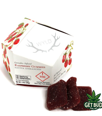 WYLD THC Edibles - Raspberry (Sativa)