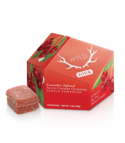 WYLD THC Edibles - Sour Cherry (Indica)