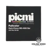 Picmi Shroom Chocolate: Dark Chocolate w/ Sea Salt: 4000mg/Bar