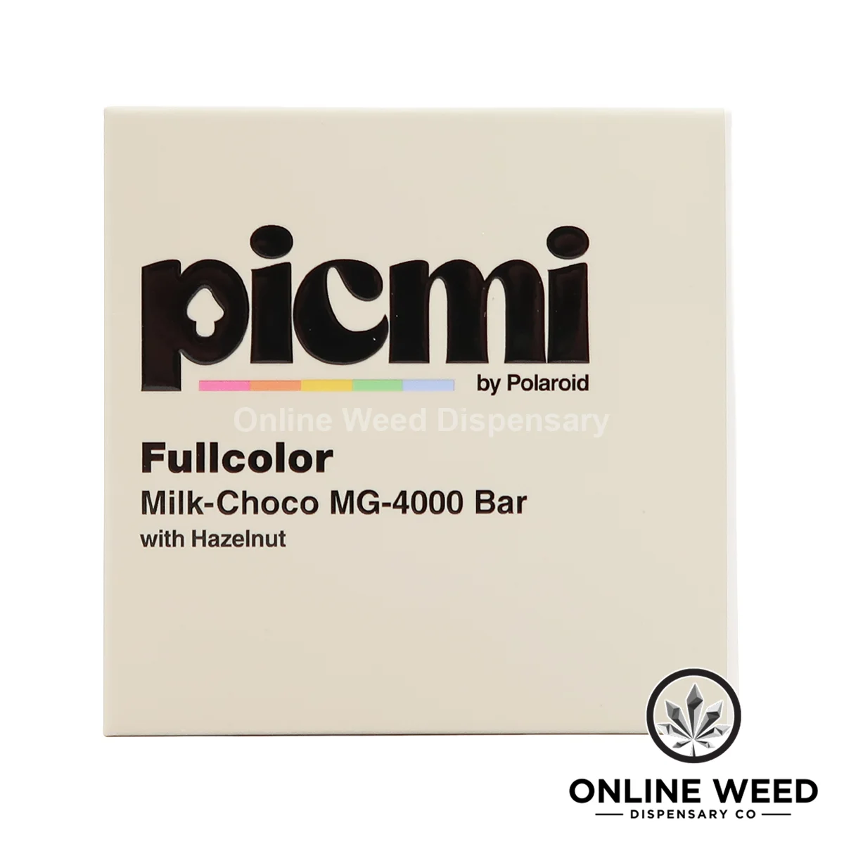 Picmi-Milk-Choco-Hazelnut-1 Picmi 4000mg Shroom Chocolate – Milk Chocolate w/ Hazelnut - Image 1