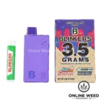 Blinkers 3.5g Disposable Vape + Hash Hole – Berry Blast