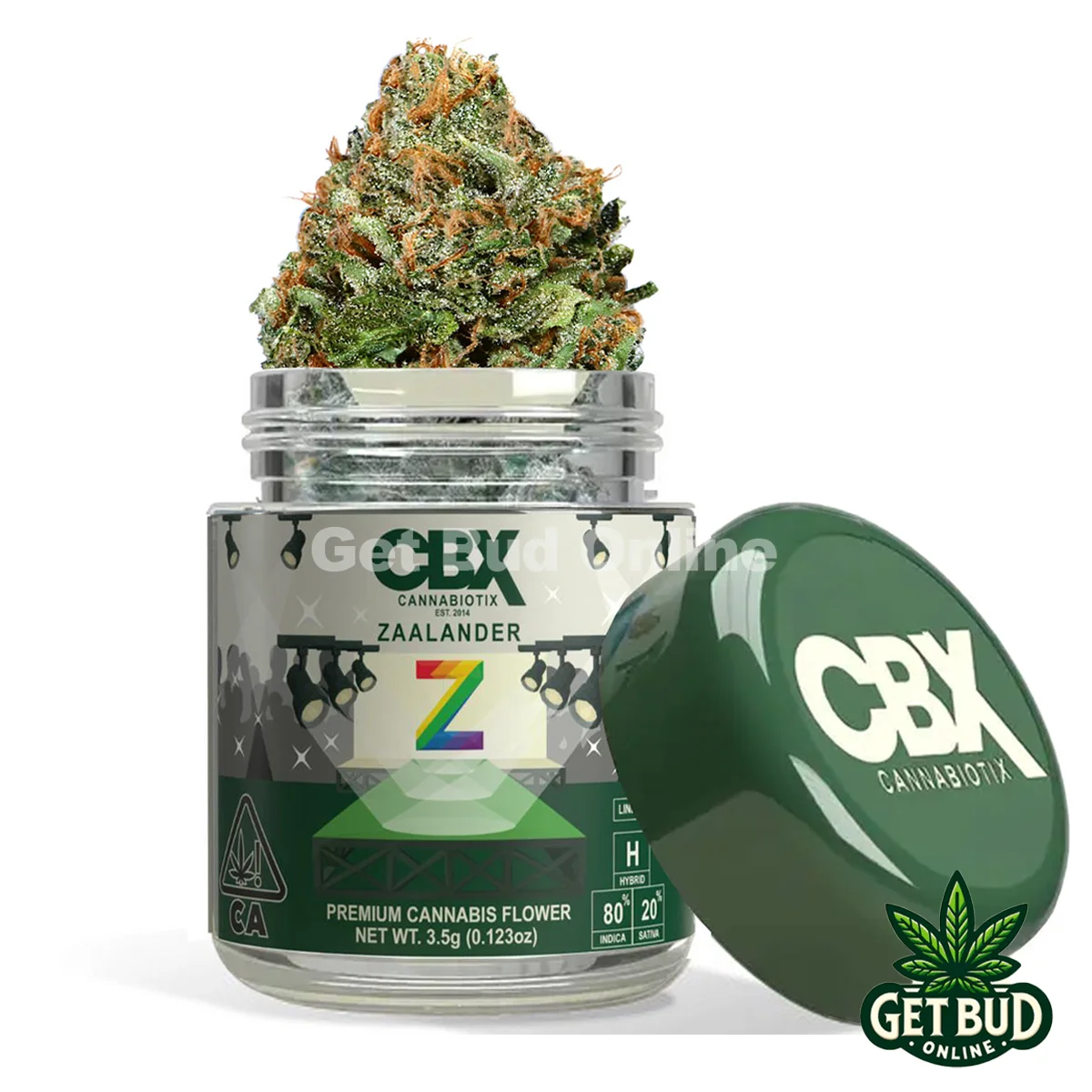 CBX-Zaalander CBX Cannabiotix Flower 3.5g – Zaalander - Image 1