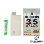 Blinkers 3.5g Disposable Vape + Hash Hole – Cream Sundae