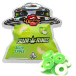 Devour Sour Rings – Sour Apple 1500mg