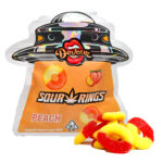 Devour Sour Rings – Peach 1500mg