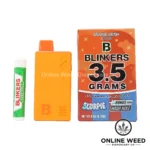 Blinkers 3.5g Disposable Vape + Hash Hole – Orange Crush
