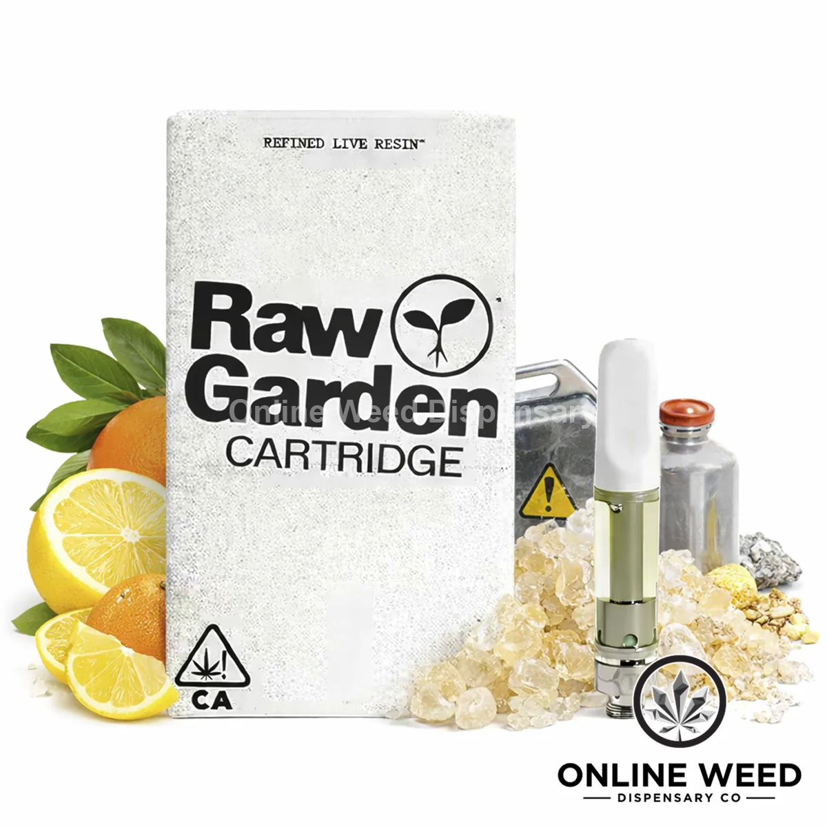 Raw-Garden-Vision-OG Raw Garden 1g Refined Resin Vape Cartridge – Vision OG - Image 1