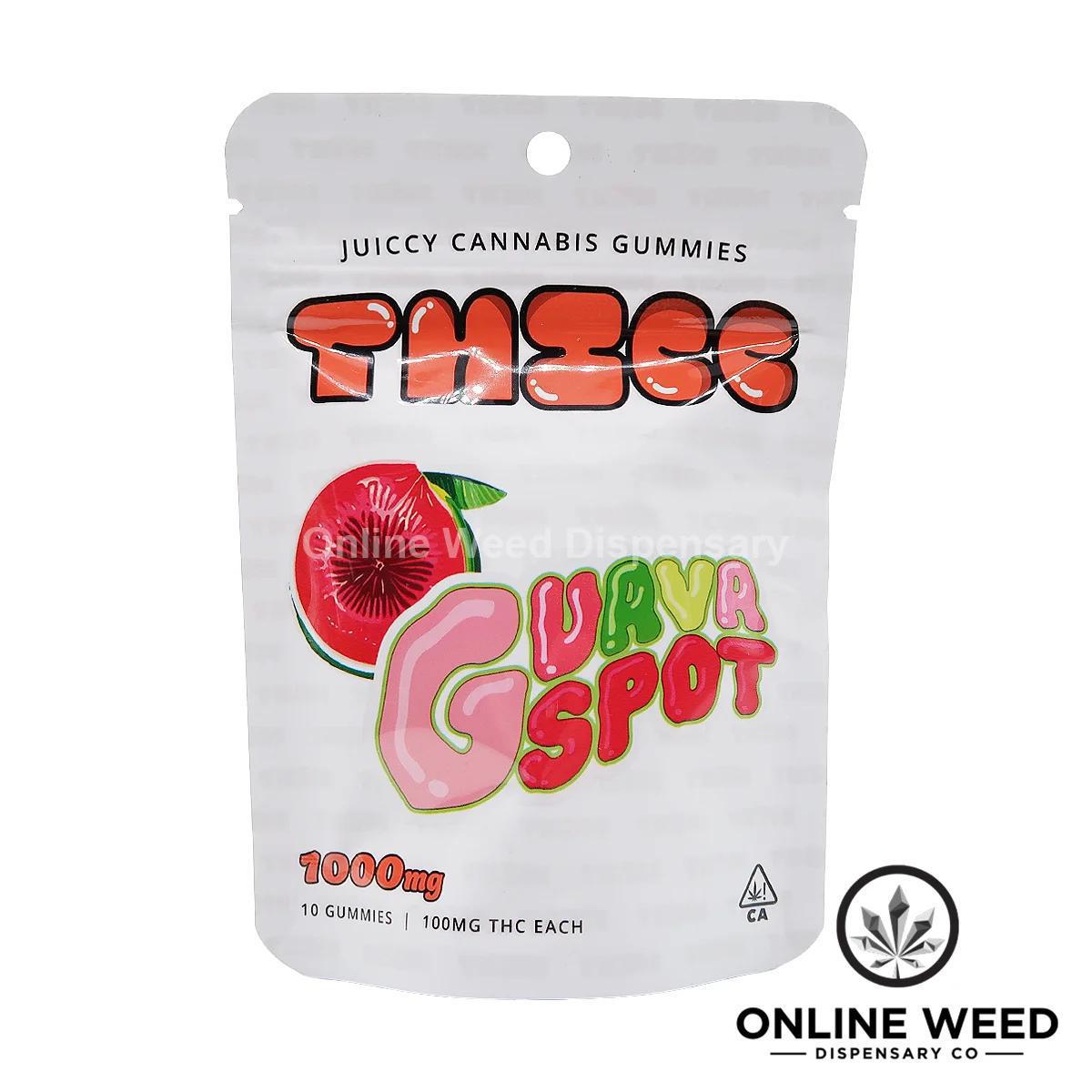 b9e91bd1-4497-4b1b-a398-fbc5aa20c428 Thicc 1000mg THC Gummies – Guava Spot - Image 1