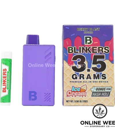 Blinkers 3.5g Disposable Vape + Hash Hole - Berry Blast