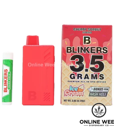 Blinkers 3.5g Disposable Vape + Hash Hole - Cherry Sorbet
