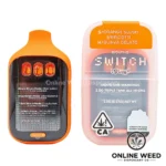 Boutiq Switch V5 2g Disposable Vape - Orange Slush + Biscotti + Guava Gelato