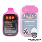 Boutiq Switch V5 2g Disposable Vape - Pink Haze + Blue Diesel + Tangie Haze