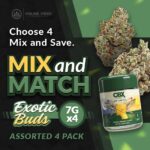 Mix & Match Exotic Bundle – 7G x 4