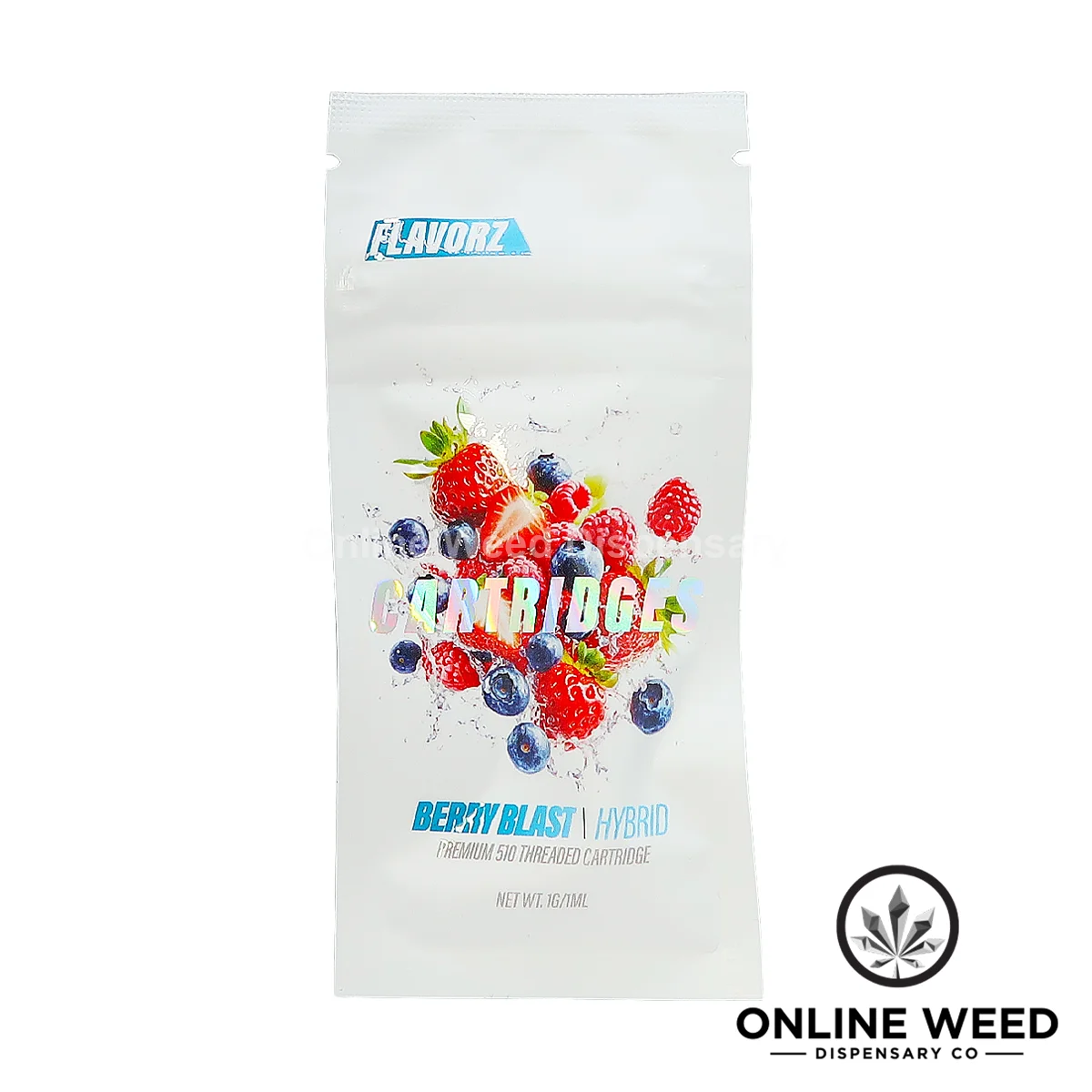 Flavorz 1g Vape Cartridge - Berry Blast Flavorz 1g Vape Cartridge - Berry Blast