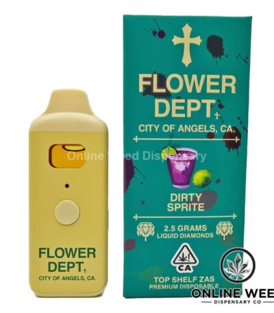 Flower Department 🌼 Liquid Diamond Disposable Vape 2.5g 🔥 - Dirty Sprite