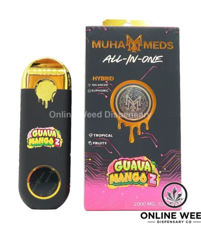 Muha Meds 2g All-In-One Disposable Vape - Guava Mango Z