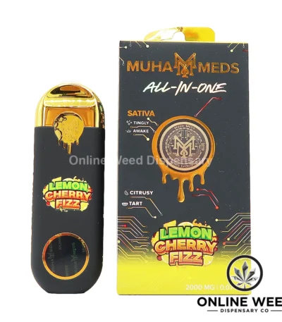 Muha Meds 2g All-In-One Disposable Vape - Lemon Cherry Fizz