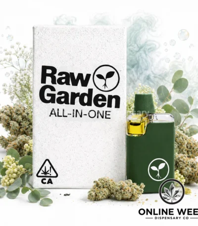 Raw Garden 1g Live Resin Disposable Vape - God's Breath