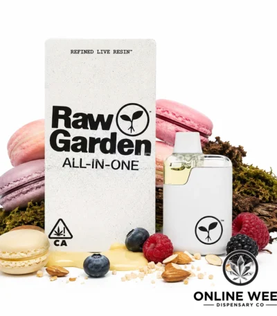 Raw Garden 1g Live Resin Disposable Vape - Mystery Macarons