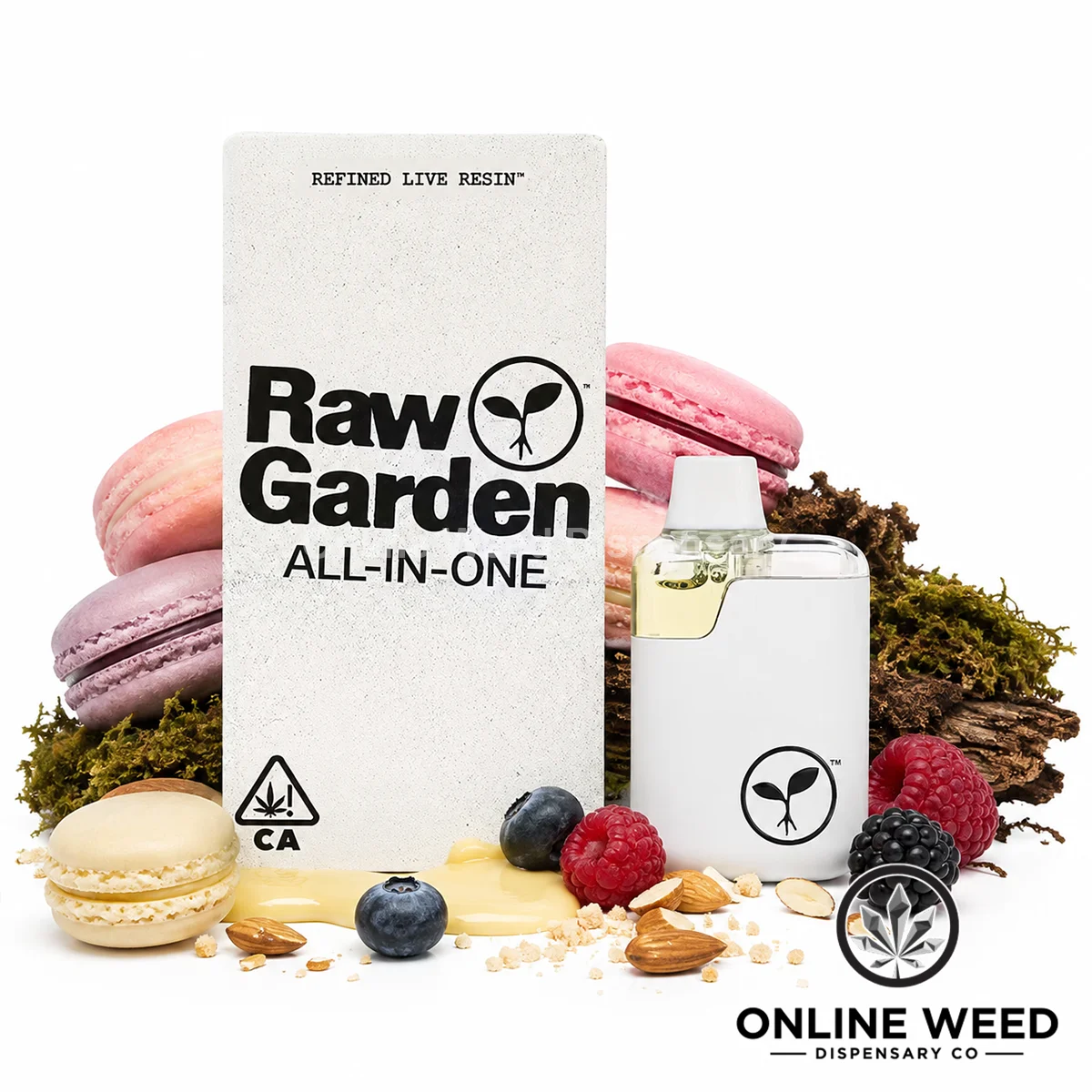 Raw Garden 1g Live Resin Disposable Vape - Mystery Macarons Raw Garden 1g Live Resin Disposable Vape - Mystery Macarons