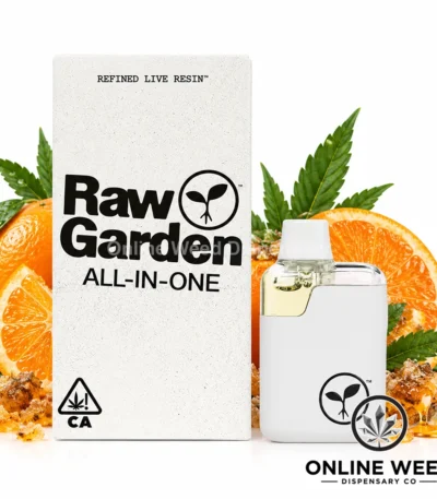 Raw Garden 1g Live Resin Disposable Vape - Orange Glue