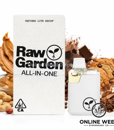 Raw Garden 1g Live Resin Disposable Vape - PB Souffle