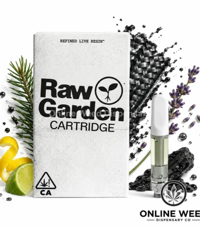 Raw Garden 1g Refined Resin Vape Cartridge - Carbon Fiber