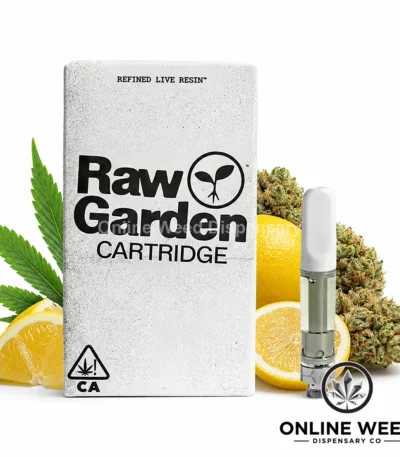 Raw Garden 1g Refined Resin Vape Cartridge - OG Squeeze