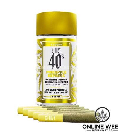 Stiiizy 40's 2.5g Infused Pre-Rolls - Pineapple Express