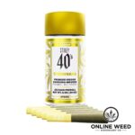 Stiiizy 40's 2.5g Infused Pre-Rolls - Strawnana
